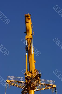 Yellow crane