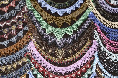 Beadwork background