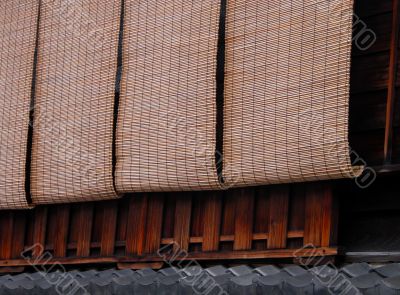 Gion bamboo blinds