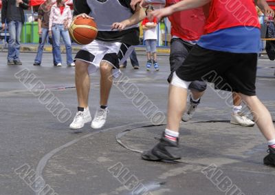 Streetball match