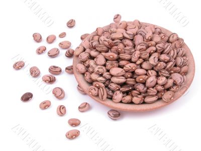 bowl of brown beans
