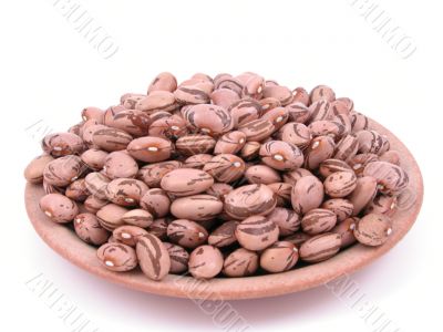 bowl of brown beans close-ups