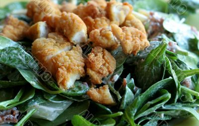 Chicken Spinach Salad
