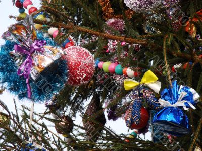 New Year and Christmas tree