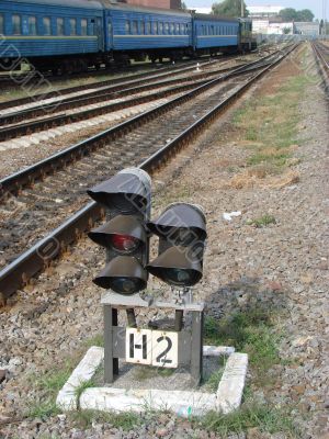 Railway transportation area