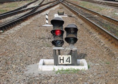 Railway transportation area