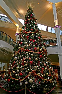 Mall Christmas Tree