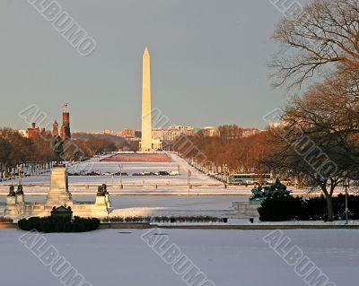 Mall in Snow