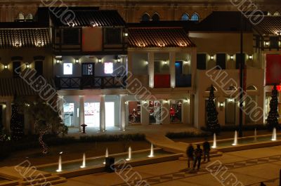 The downtown in fisherman wharf