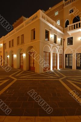 Houses of Italian Riviera style, fisherman wharf