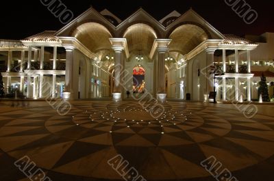 Roman architecture in fisherman wharf, Macao