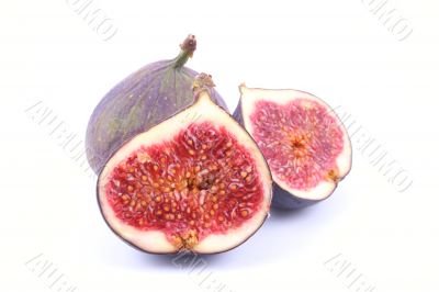 fresh figs isolated