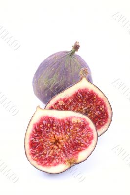 fresh figs isolated