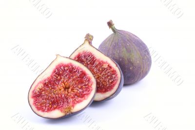 fresh figs isolated