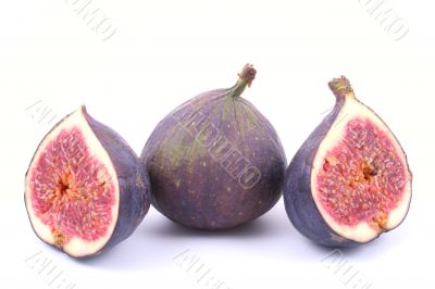 fresh figs isolated