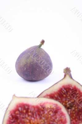 fresh figs isolated