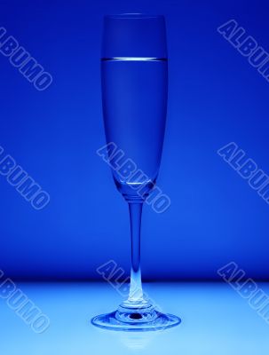 Blue glass