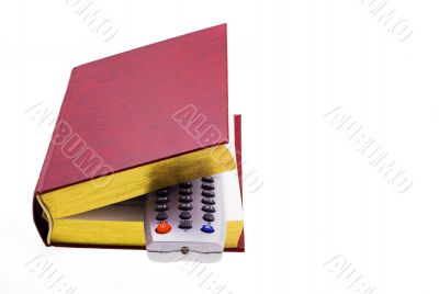 TV Remote & book