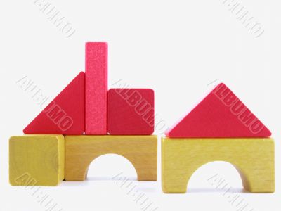 wooden blocks