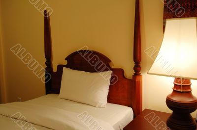 Bed and table lamp