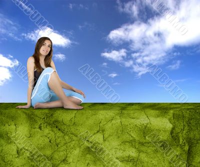 Beautiful athletic woman