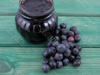 blueberry jam