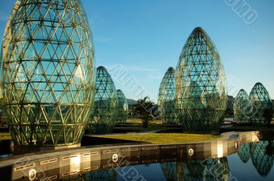 Modern abstract architecture