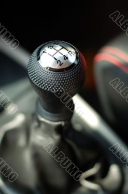 Lever of speed switching