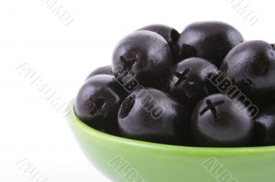 black olives