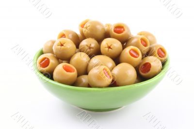 green olives