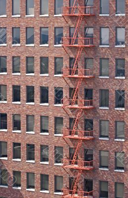 Red Fire Escape