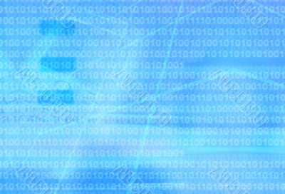 abstract blue technology