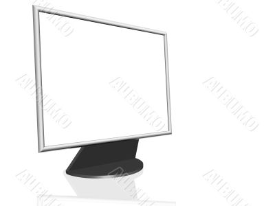 screen over white