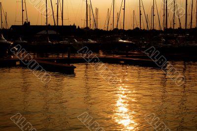 Sailboat Sunset