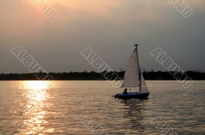 Sunset Sailing