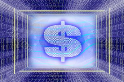 Digital Money concept