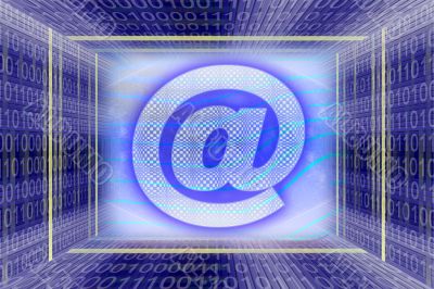 Global information technologies concept