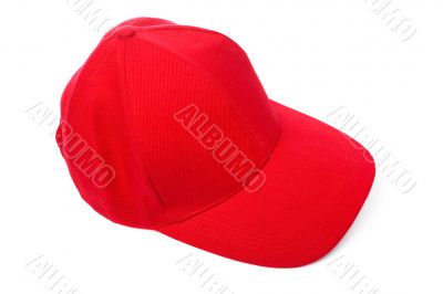 Red baseball cap