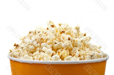 Popcorn in a bucket
