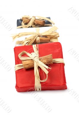 Three gifts with shadow