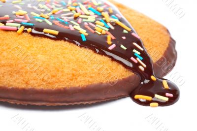 Cake with syrup