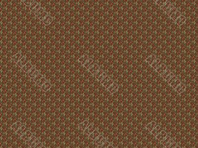 Floral background, recurrent and symmetric