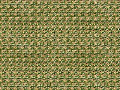 Floral background, recurrent and symmetric