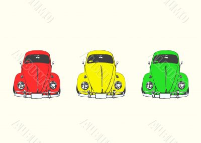 retro car