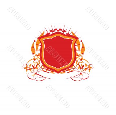 heraldic shield