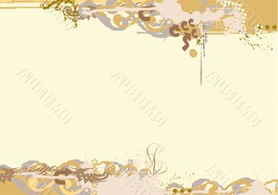 Grunge border.