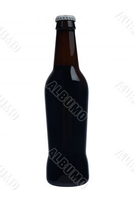 Bottle of black beer