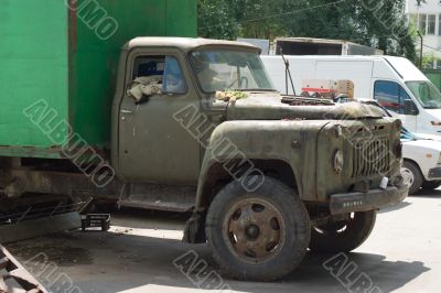 Old Russian truck