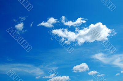 Cloudy sky background
