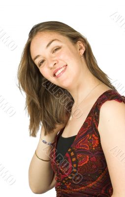 beautiful friendly smile